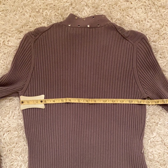Kenar Gray Cowl Neck Sweater - Picture 10 of 10